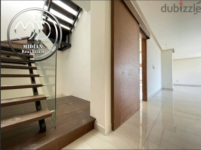 شقة دوبلكس للبيع في خلدا طابق اخير مع روف مساحة 200م مع ترس 100م 5