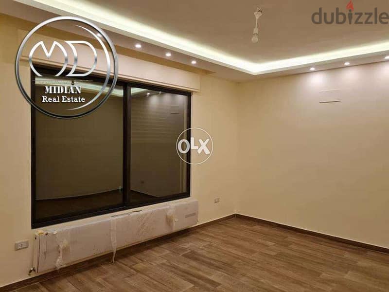 شقة دوبلكس جديدة اخير مع رووف للبيع ضاحية النخيل مساحة 250م ت 4