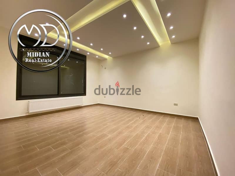 شقة دوبلكس طابق اخبر مع روف للبيع تلاع العلي مساحة 210م اطلالة رائعة 14