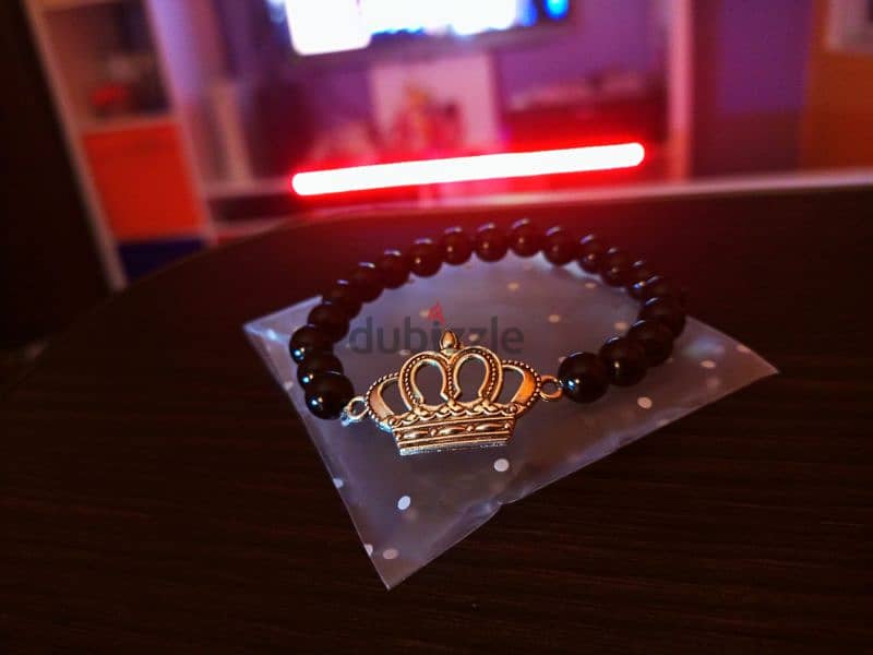اسوارة فاخرة مع التاج الملكي bracelet With royal crown 2