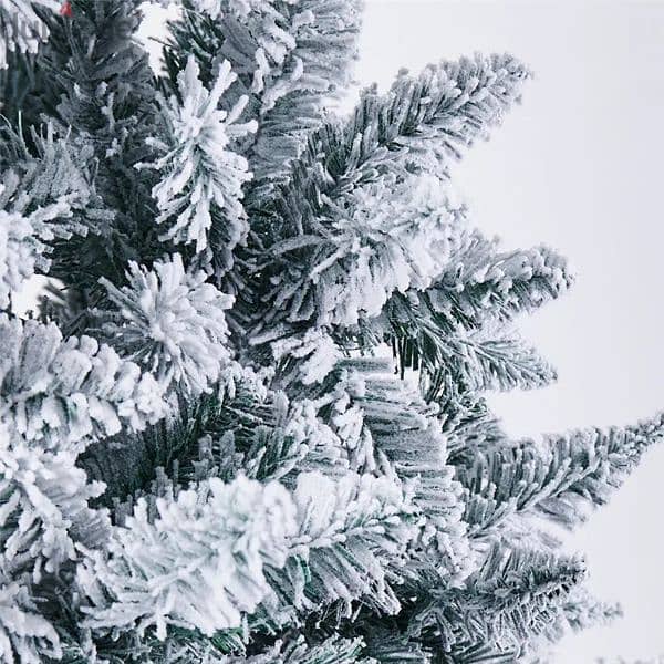 شجرة كريسماس ١٨٠ سم ثلجي كثيف مستورد 180 cm snowy christmas tree 1