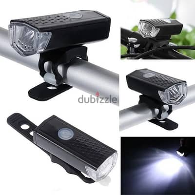 ضوء دراجة هوائية امامي  قابل للشحن usb rechargeable bicycle headlight