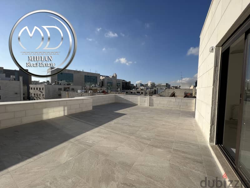 شقة دوبلكس جديدة للبيع ضاحية الامير راشد طابق اخير مع روف مساحة 250م 1