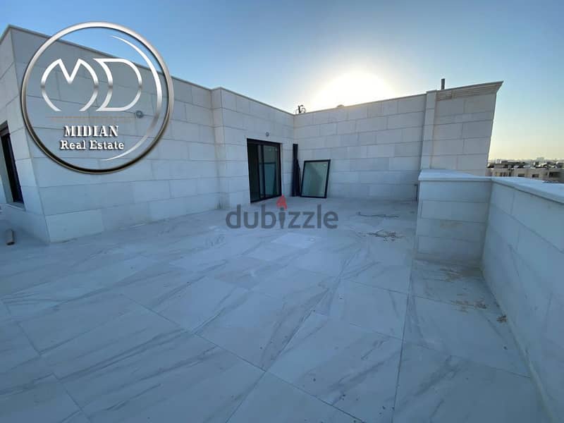 شقة دوبلكس جديدة للبيع ضاحية الامير راشد طابق اخير مع روف مساحة 250م 13