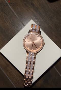 Michael Kors rose gold watch for women. 0
