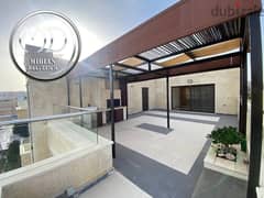 شقة دوبلكس للبيع الجاردنز طابق اخير مع روف مساحة 255م مع تراسات