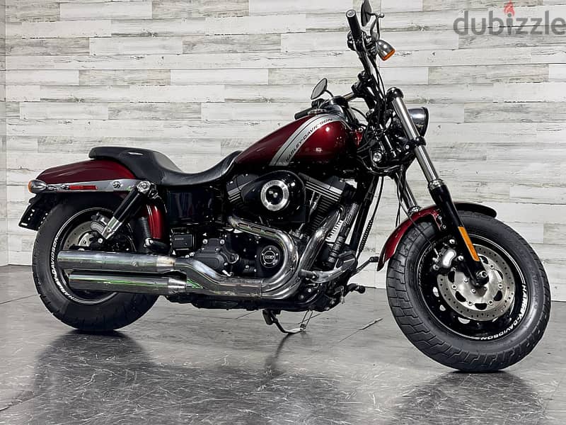 2015 Harley Davidson Dyna fat Bob (+971561943867) 2
