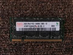 لاب توب رام DDR2 2g للبيع 0