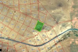 قطعة أرض 173 بمنطقة أبو الحصاني حوض رجلة عقاب الشرقية اراضي جنوب عمان