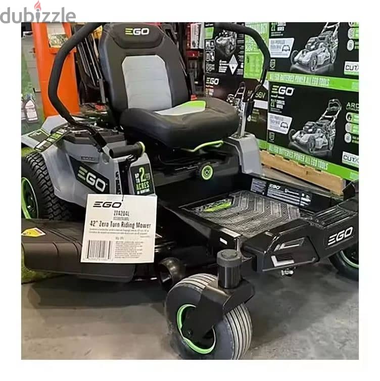 Ego 42 Power + Z6 Zero Turn Lawn Mower 1