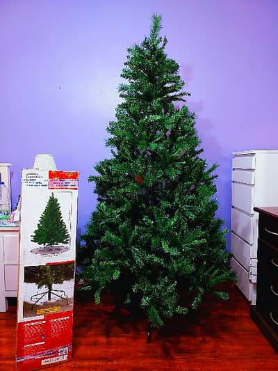 شجرة الميلاد ٢١٠سم كثيف مستورد جديد  210cm christmas artificial tree