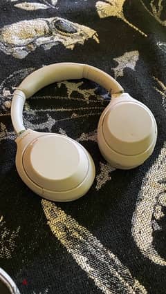 Sony WH-1000XM4 Noise Canceling Headphones- Beige سماعات 0