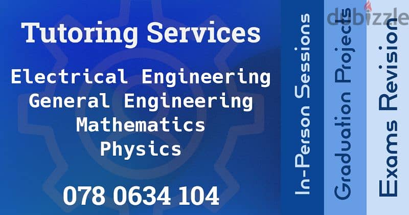 Electrical Engineering, Math, and Physics Tutor 2