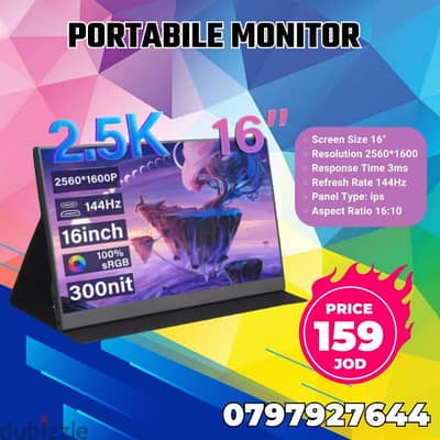 portable monitors 144hz toch etc