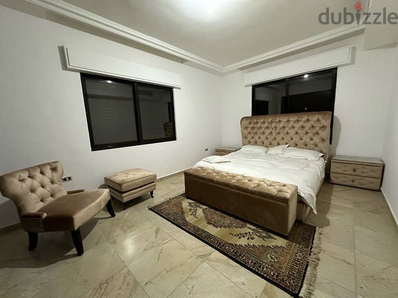 Ground floor three bedrooms fully furnished appartment in Al Rabiyeh 3