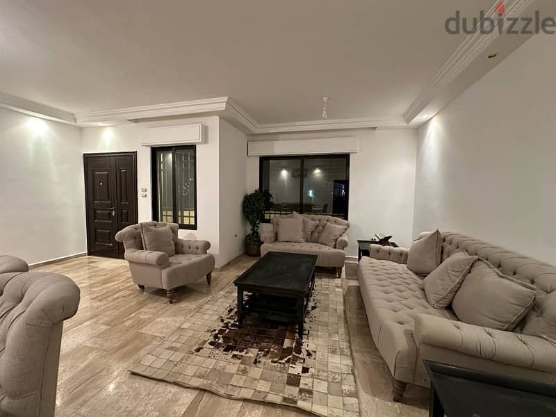 Ground floor three bedrooms fully furnished appartment in Al Rabiyeh 5