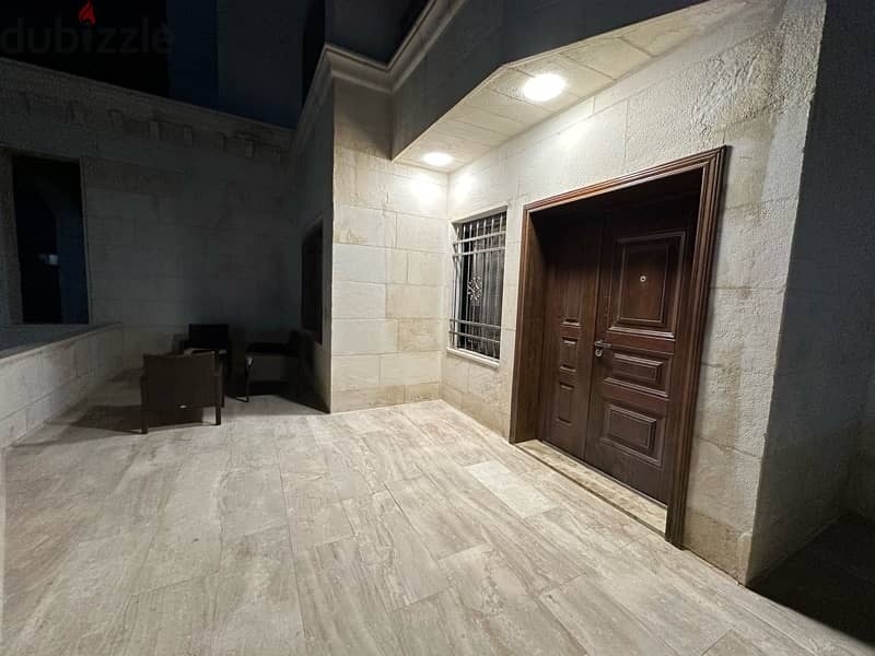 Ground floor three bedrooms fully furnished appartment in Al Rabiyeh 12