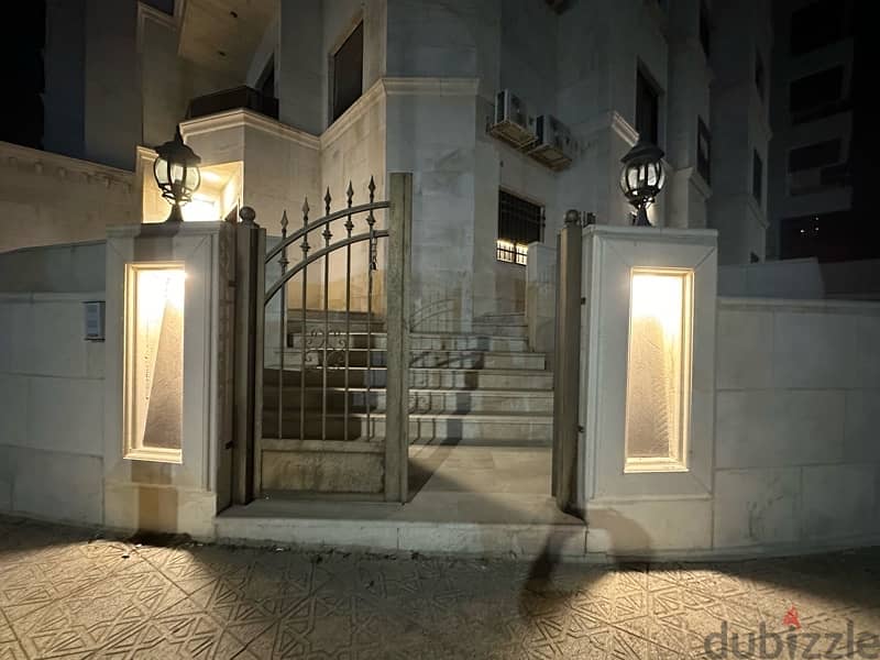 Ground floor three bedrooms fully furnished appartment in Al Rabiyeh 15