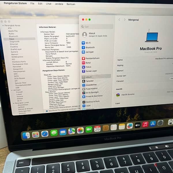 Apple Macbook Pro M1, RAM 8GB, 256GB SSD 13.3-inch (2020) - Silver 8