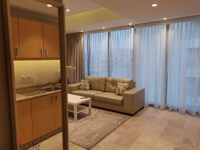 Luxury furnished studio in abdali bulivard DAMAC 4