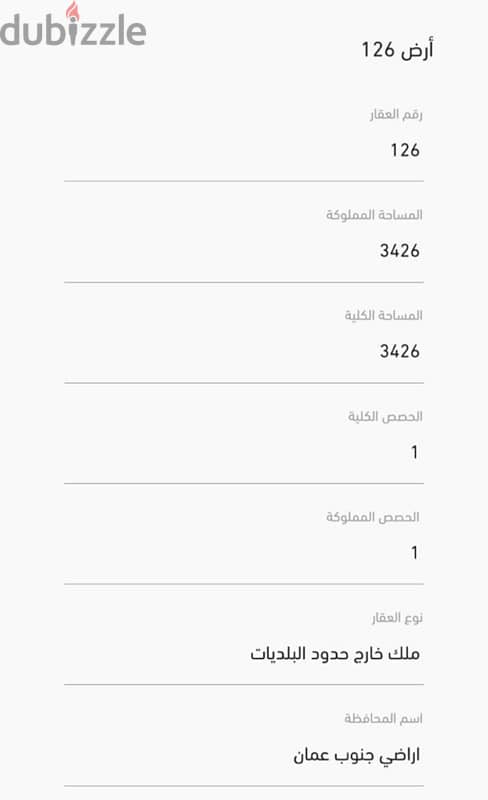 ارض للبيع محافظة العاصمة - اراضي جنوب عمان - ابو الحصاني 1