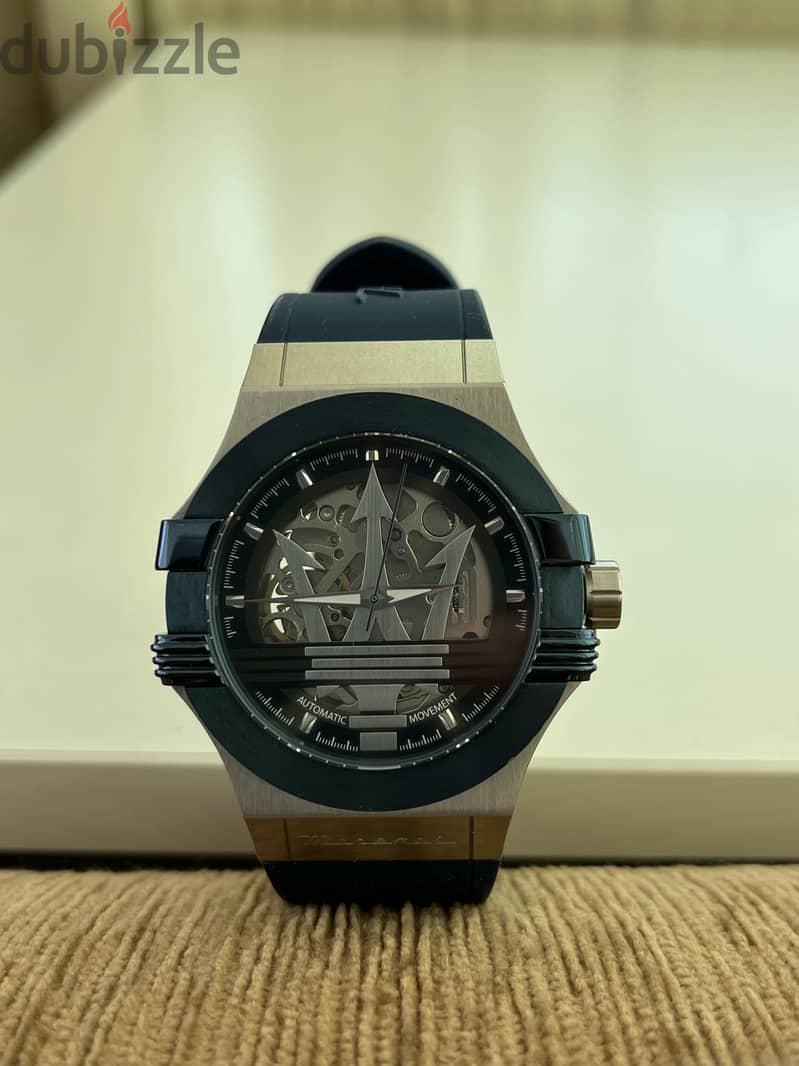 الماركة: Maserati 	•	الموديل: Skeleton Automatic Movement 0