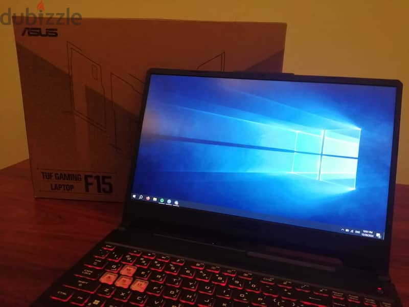 Asus tuf F15 Gaming Laptop 10