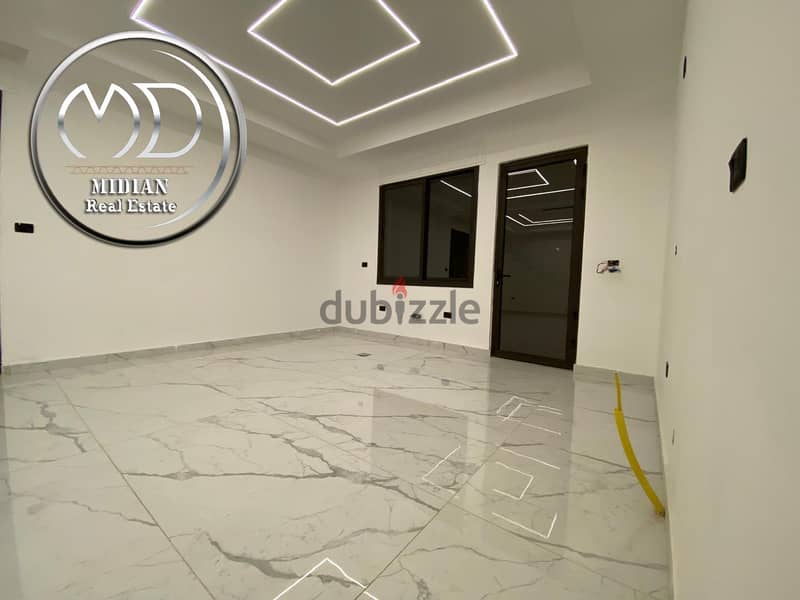 شقق شبه ارضي جديدة للبيع الجاردنز مساحات 235م & 275م مع تراسات و حدائق 2