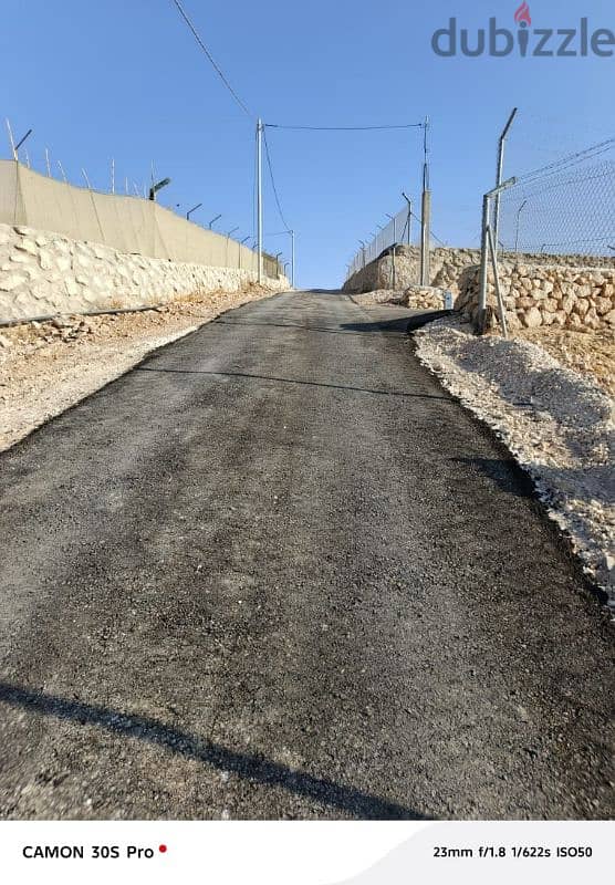 ارض للبيع مساحتها 3 دونمات و419 متر باطلالة عالية كاشفة 3