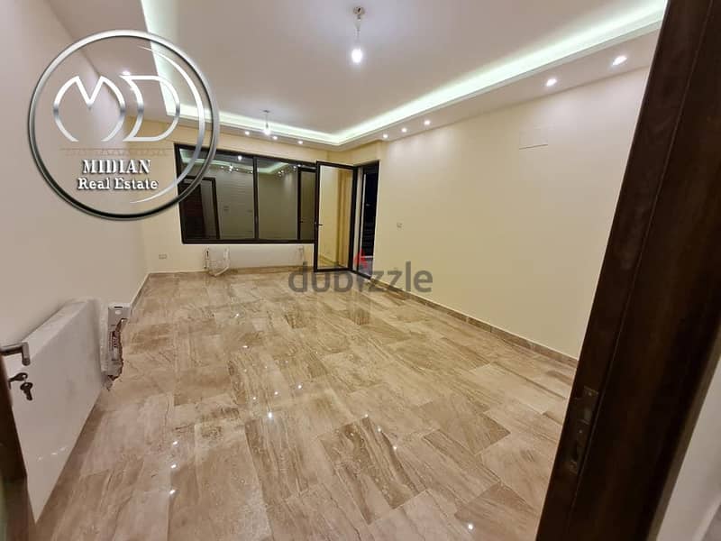 شقق جديدة للبيع ام اذينة مساحات 165م & 185م تشطيبات و ديكورات فاخرة اط 11