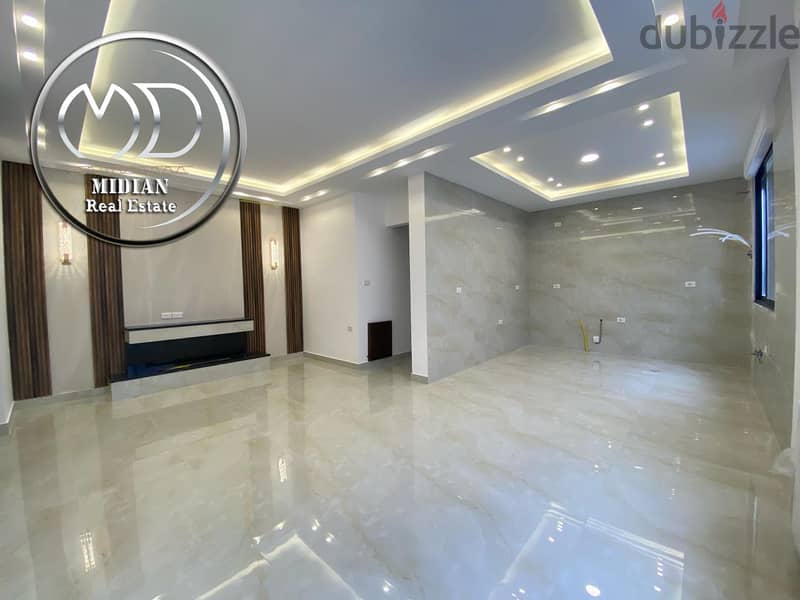 شقق دوبلكس جديدة للبيع في خلدا طابق أخير مع روف مساحات 170م & 200م مع 5