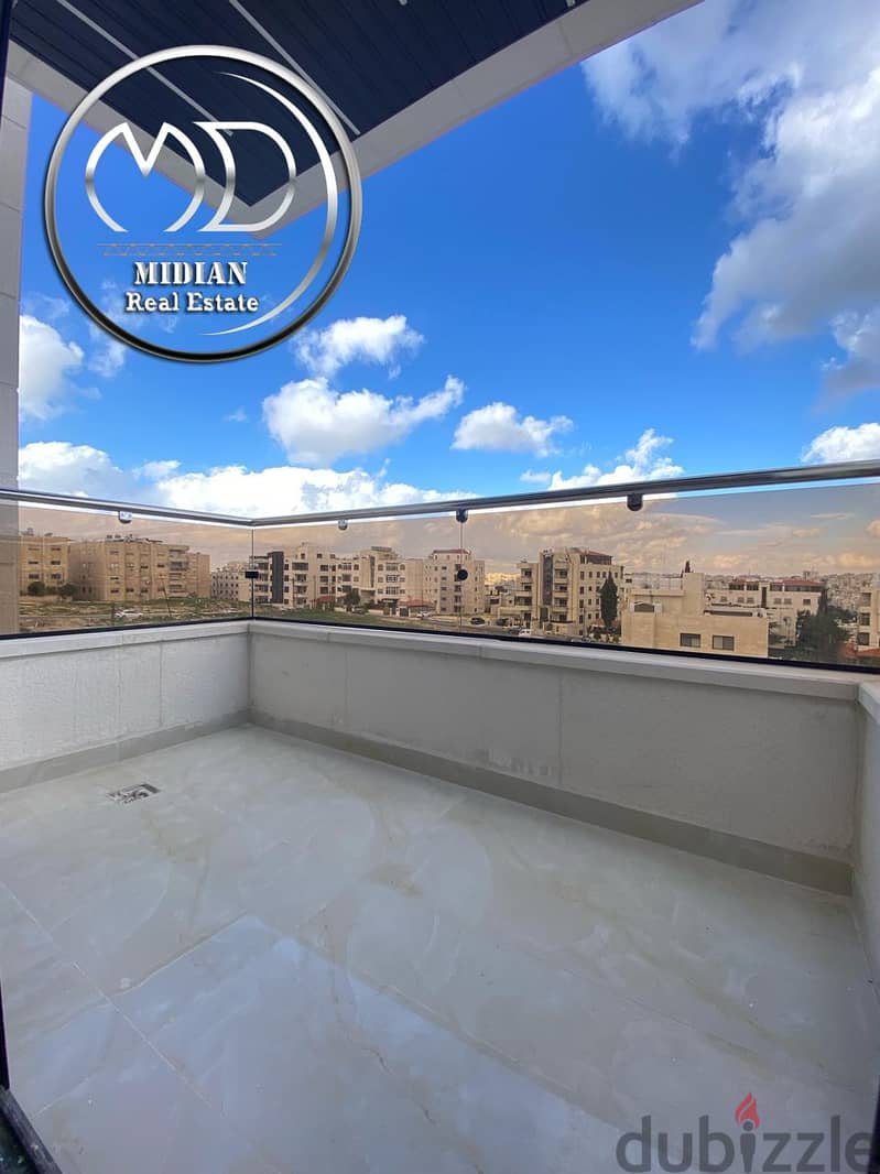 شقق دوبلكس جديدة للبيع في خلدا طابق أخير مع روف مساحات 170م & 200م مع 6