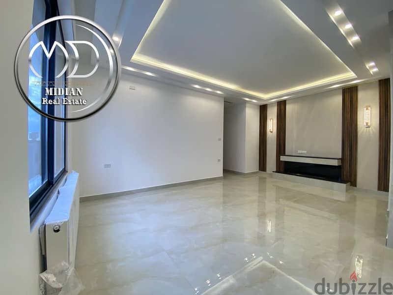 شقق دوبلكس جديدة للبيع في خلدا طابق أخير مع روف مساحات 170م & 200م مع 8