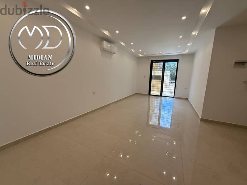 شقق جديدة فارغة للايجار في أجمل مواقع عبدون مساحات 100م & 125م مع تراس 3