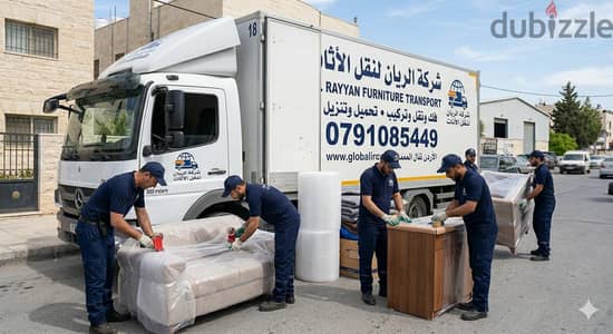 شركه نقل اثاث في عمان الاردن شركه الريان لنقل الاثاث