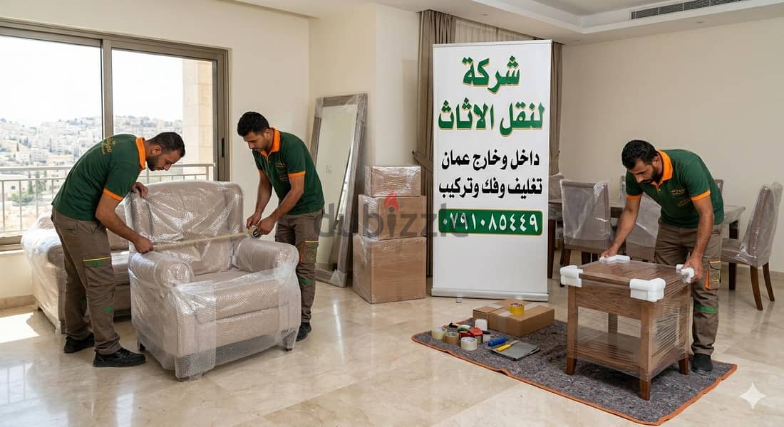 شركه نقل اثاث في عمان شركه نقل عفش شركه الريان لنقل الاثاث 0791085449 3