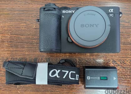 Sony Alpha a7C II 33MP Mirrorless Camera - Telegram id: @Hamzausain