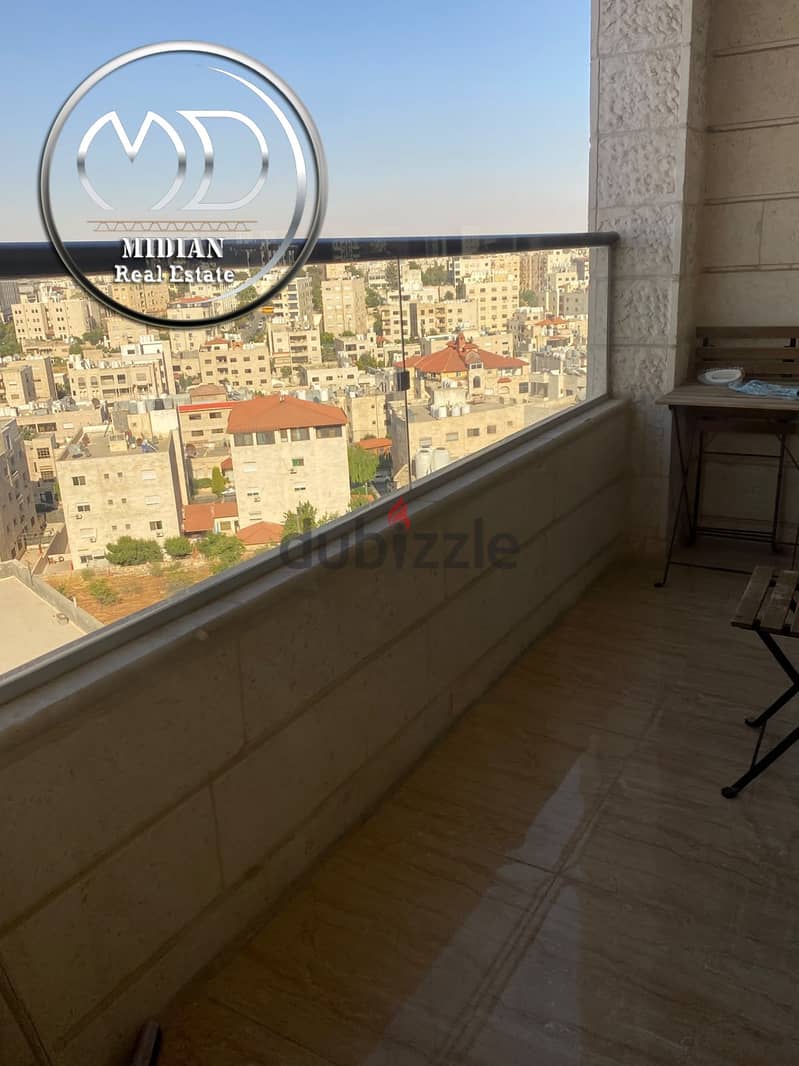 شقة للبيع خلدا مساحة 135 طابق ثاني تشطيبات وديكورات سوبر ديلوكس اطلالة 3