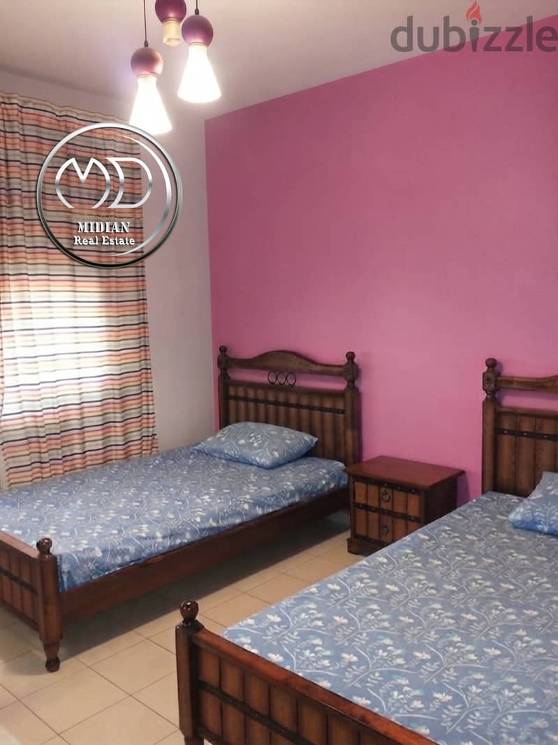 شقق مفروشة للايجار تلاع العلي مساحات 160م تشطيبات وفرش سوبر ديلوكس بسع 8