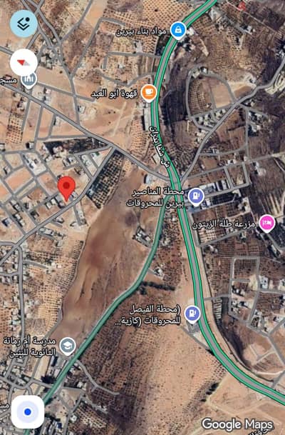 قطعة أرض للبيع بيرين شارع شفا بدران