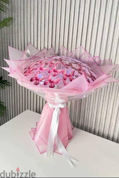 باقة فراشات + اضاءة