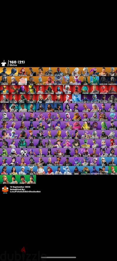 حساب فورتناينت للبيع