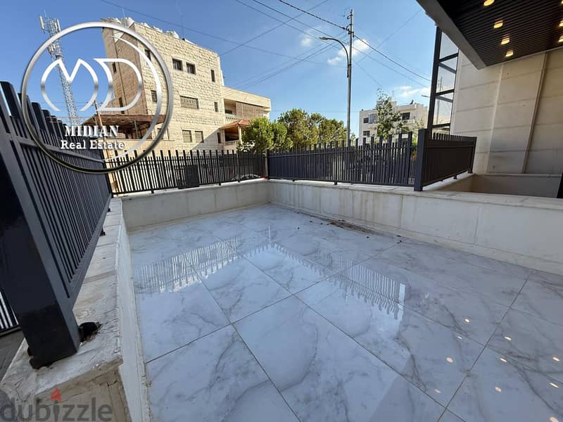 شقق أرضي و شبه أرضي جديدة للبيع المدينة الرياضية مساحات 130م & 180م 8