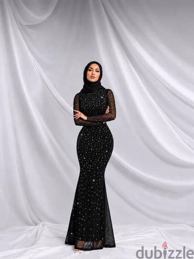 فستان لامع مناسب لكل طلعات و مناسبات