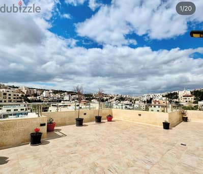 Modern fully furnished roof for rent -Dabouq Amman
