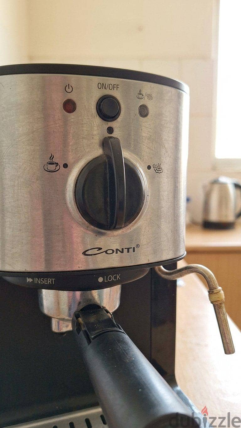 ماكينة قهوة وإسبريسو Conti – بحالة جيدة 4