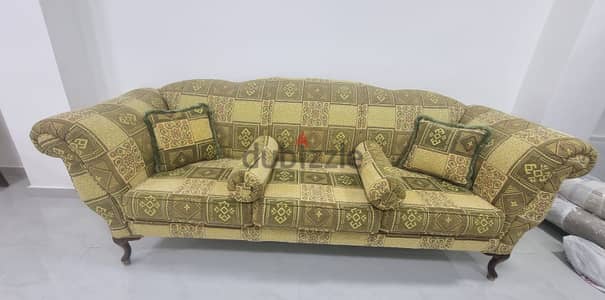 American Style 7-Seater Sofa Set || طقم كنب ستايل أمريكي 7 مقاعد