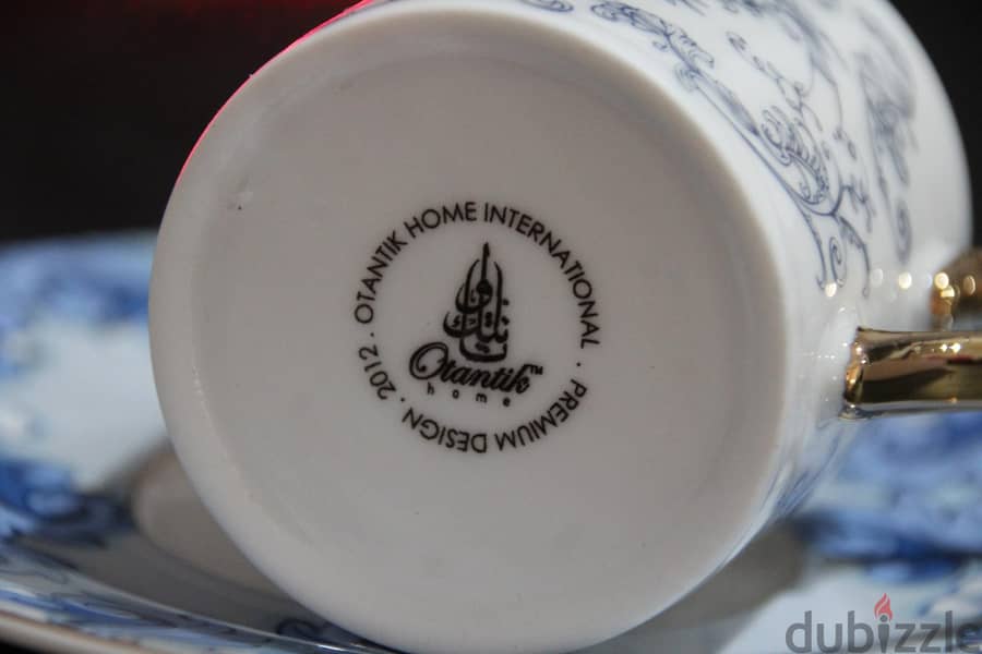 طقم فناجين قهوة مزخرف فاخر coffee cups set for sale 6