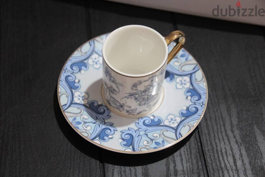 طقم فناجين قهوة مزخرف فاخر coffee cups set for sale 12