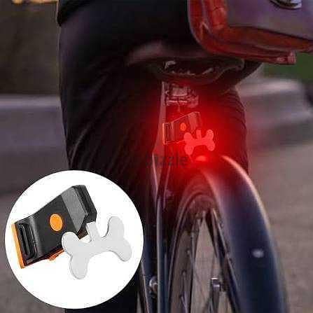 ضوء تنبيهي قابل للشحن للدراجات الهوائية usb bicycle tail light 3